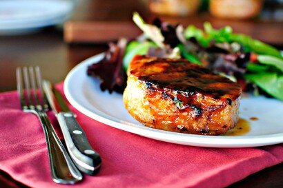 Maple Glazed Pork Chops